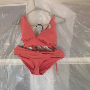 Two-piece bathing suit size medium